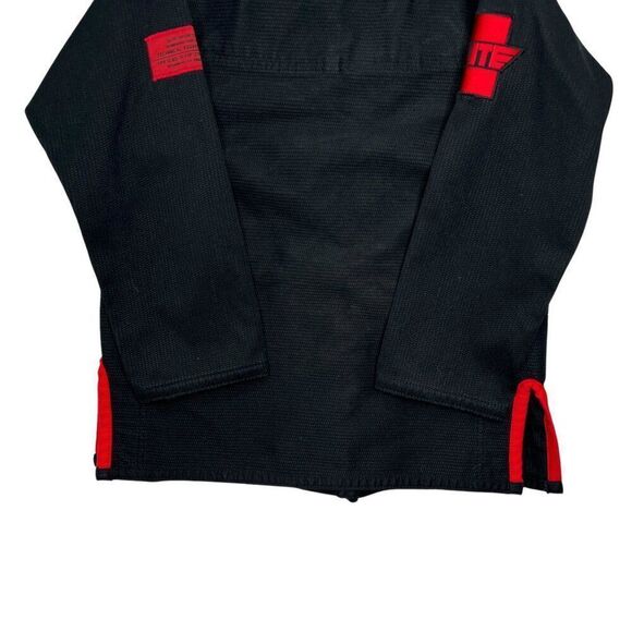 Elite Sports Youth Core Black Brazilian Jiu Jitsu BJJ Gi Jacket - Picture 10 of 14